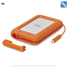 Жесткий диск внешний Lacie Rugged 1TB SSD USB 3.1 Gen 1 Type-C и -A  STFS1000401