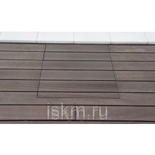 Доска террасная из ДПК SW-Decking Carpinus 4.0 м коричневый