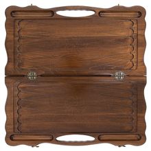 Нарды резные "Корабль-2" с ручкой 60