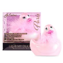 Розовый вибратор-уточка I Rub My Duckie 2.0 Paris (239725)