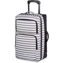 Женская дорожная сумка для ручной клади в белую и серую полоску Dakine Womens Carryon Roller Rgs Regatta Stripes