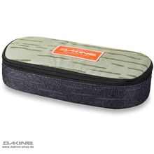 Пенал для канцелярских принадлежностей серого цвета с крышкой бледно-зелёного цвета Dakine School Case Brc Birch