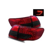 Toyota Corolla 2008-2010 задние фонари светодиодные LED Red-smoke 