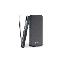 Чехол для iPhone 5 PURO Flipper Ultra Slim Case, цвет черный (IPC5FLIPBLK)