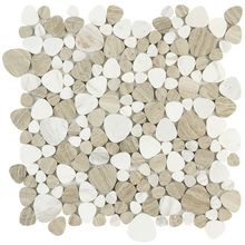 Aparici Design Mosaics Cassini Ivory Brillo 30x30 см