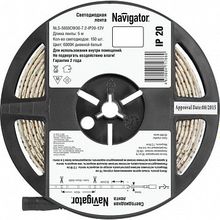 СД Лента светодиодная 71 766 NLS-5050СW30-7.2-IP20-12V R5 |  код. 71766 |  Navigator