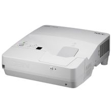 nec projector um351w lcd ultra-short, 1280x800 wxga, 3500lm, 6000:1, d-sub, hdmi, rca, rj-45, lamp:6000hrs, incl. wall-mount