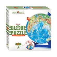 Step Puzzle 3D Глобус Физическая карта мира 540 деталей