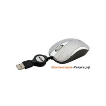 Мышь Defender Caprice 340 S (Серебро), USB 2кн, 1кл-кн, скручив. кабель