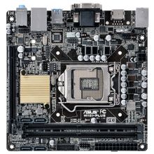 Материнская плата asus h110i-plus, h110, socket 1151, ddr4, mini-itx