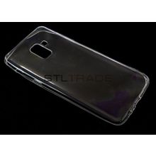 Силиконовый чехол Jack Case для Samsung A8 Plus (2018) прозрачный