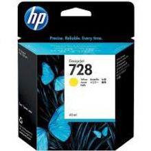 HP 728, F9J61A картридж желтый