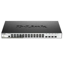 dgs-1210-28xs me b1a (Коммутатор 24 1000mbps sfp порта + 4 10g) d-link