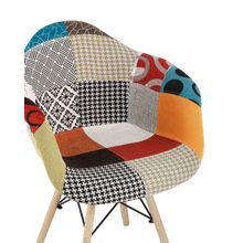 ПМ: Stool Group Кресло EAMES пэчворк Y809