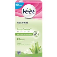 Veet Easy Gelwax с Алоэ Вера и Ароматом Зеленого Чая 1 пачка