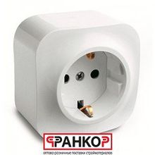 Legrand Розетка 2К+3 16А Белый Quteo 782211