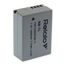 Аккумулятор Relato NB-7L 1050mAh для Canon G10  G11  G12  SX30 IS