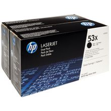 Картридж HP 53X (Q7553XD) черный