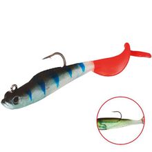 Виброхвост оснащенный Mikado CRYSTAL FISH WXH-55-10см 73 ( 2 шт.)