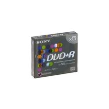 Диск Slim case (box) DVD+R Sony 4.7 Gb 16x color