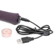 Фиолетовый вибратор Lavish Attention Rechargeable Clitoral   G-Spot Vibrator - 18,4 см.