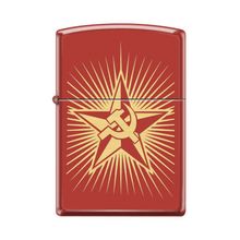 Zippo Зажигалка  233 RUSSIAN HAMMER SICKLE