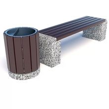 Комплект Евро 1 и Рунд урна