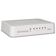 netgear 5 x 10 100 1000 mbps switch new design (netgear) gs205-100pes