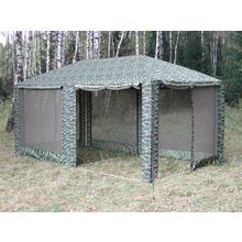 Митек Шатер Митек Пикник 2,5х5 м со стенками (2 места) (беж хаки)