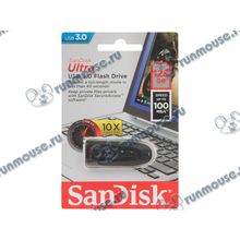 Накопитель USB flash 128ГБ SanDisk "Ultra", черный (USB3.0) [128345]