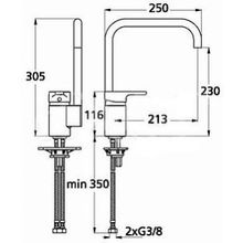 Смеситель Ideal Standard Active B8084AA для кухонной мойки