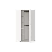 Алмаз. Любимый дом Мотокросс Шкаф угловой 45 (Серый шелк)