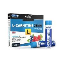 Карнитин (L-карнитин) VP Laboratory L-Carnitine (лесные ягоды) 7х25 мл