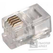 Proconnect 05-1001-3 Джек телефонный 4P4C 100 шт.