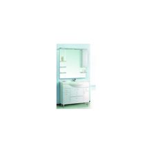 Комплект мебели для ванной Барселона-Люкс 105 (Aqwella) с бельевой корзиной