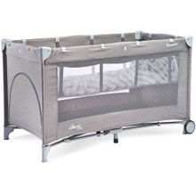 Манеж-кровать Caretero BASIC PLUS GREY (серый)