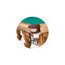 Бильярдный стол для русской пирамиды Фаворит 8ф (береза дуб) Руптур