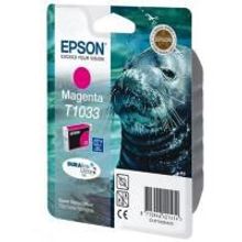 Картридж для EPSON T1033 (пурпурный) совместимый
