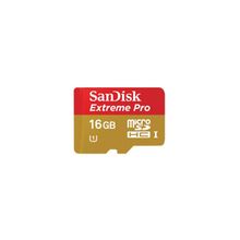 MicroSDHC SanDisk Extreme Pro 16Gb class 10 UHS-1