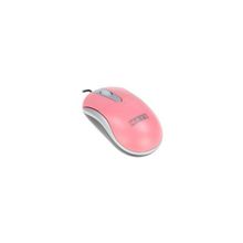 Mays MN-140p, оптическая, 800dpi, USB, grey-pink, серо-розовая