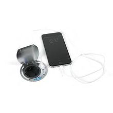 Розетка SFL Ring c LED подсветкой и USB зарядкой