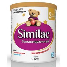 Similac гипоаллергенная 2 400 г
