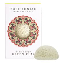 The Konjac Sponge Company для умывания лица с зеленой глиной