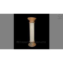 Pillar Crystal White Bordi