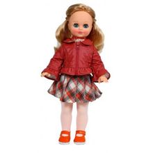 Весна Лиза в кожаной куртке со звуком 42 см