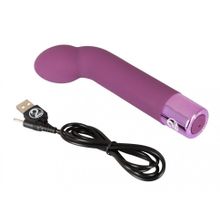 Фиолетовый G-стимулятор с вибрацией G-Spot Vibe - 16 см. (244762)