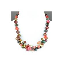 Бусики-Колечки Бусы Агат, жемчуг "Барбарис" арт.П3742