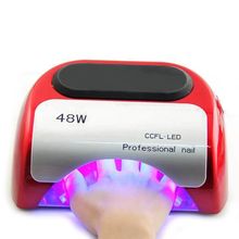 Лампа для гель-лаков гибридная Professional Nail (48W   LED+CCFL)