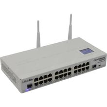 Коммутатор    MikroTik   CRS125-24G-1S-2HnD-IN   Cloud Router Switch (24UTP 10 100 1000Mbps, 802.11b g n,  1SFP, 1xUSB, 4dBi)