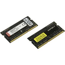 Модуль памяти  Kingston HyperX  HX318LS11IBK2 8  DDR-III SODIMM 8Gb KIT 2*4Gb  PC3-15000   CL11  (for  NoteBook)